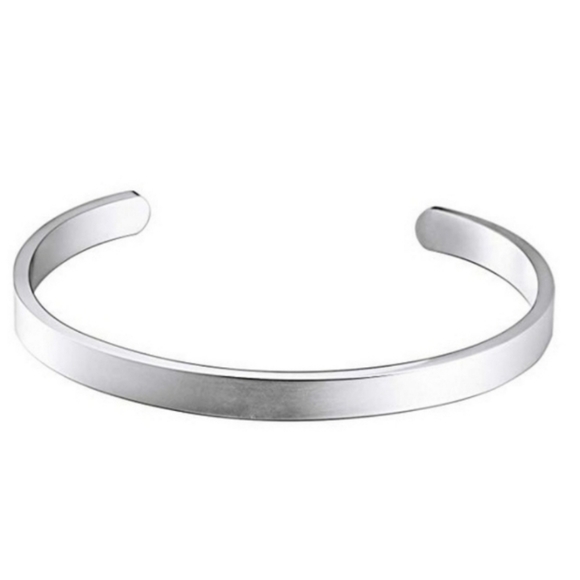 Stainless Keep F$#ing going Inspirational Bracelet - Picture 3 of 5